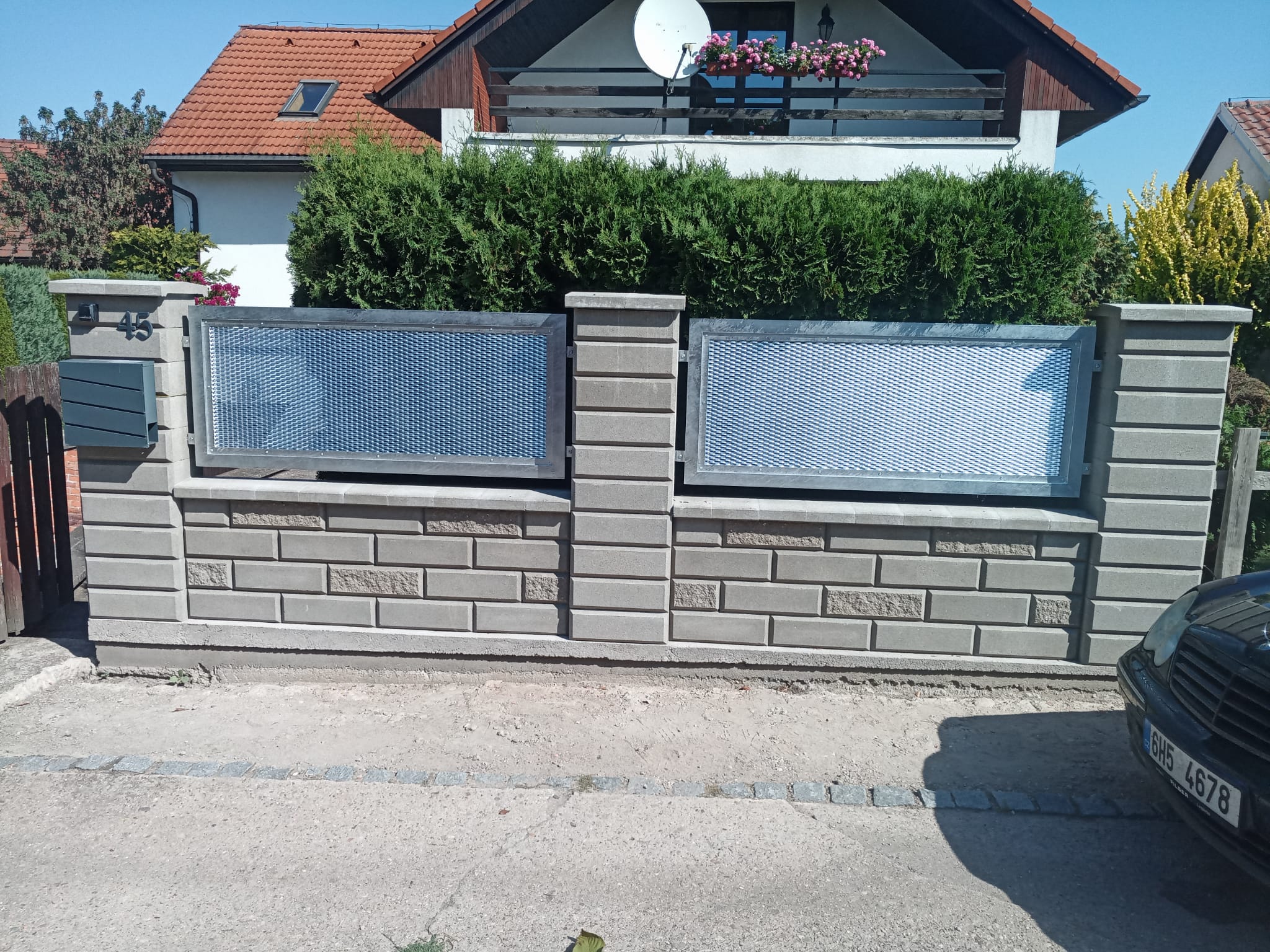 Desnignové zábradlí 3