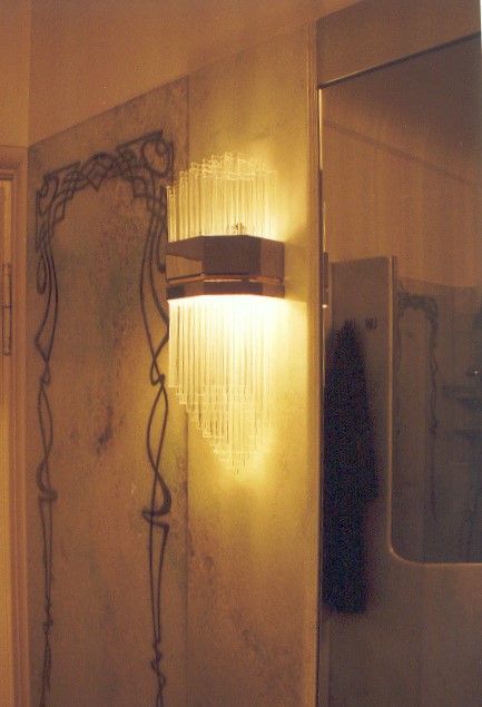 Mosazné osvětlení 2